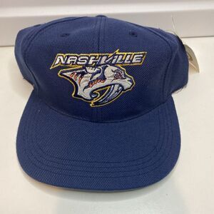 New Sports Specialties Nashville Predators NHL Vintage SnapBack Hat Junior Size
